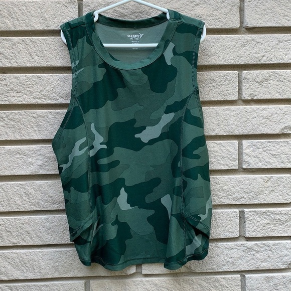 Old Navy Active Breathe ON SideWrap Tank L (10-12) - Picture 2 of 5